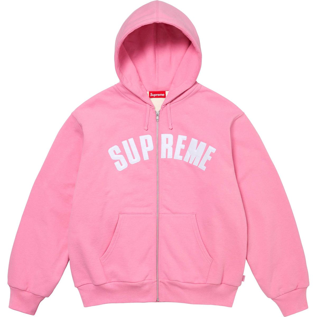 Supreme Arc Thermal Lined Zip Up Hooded Sweatshirt Pink – BASEMENT_HK