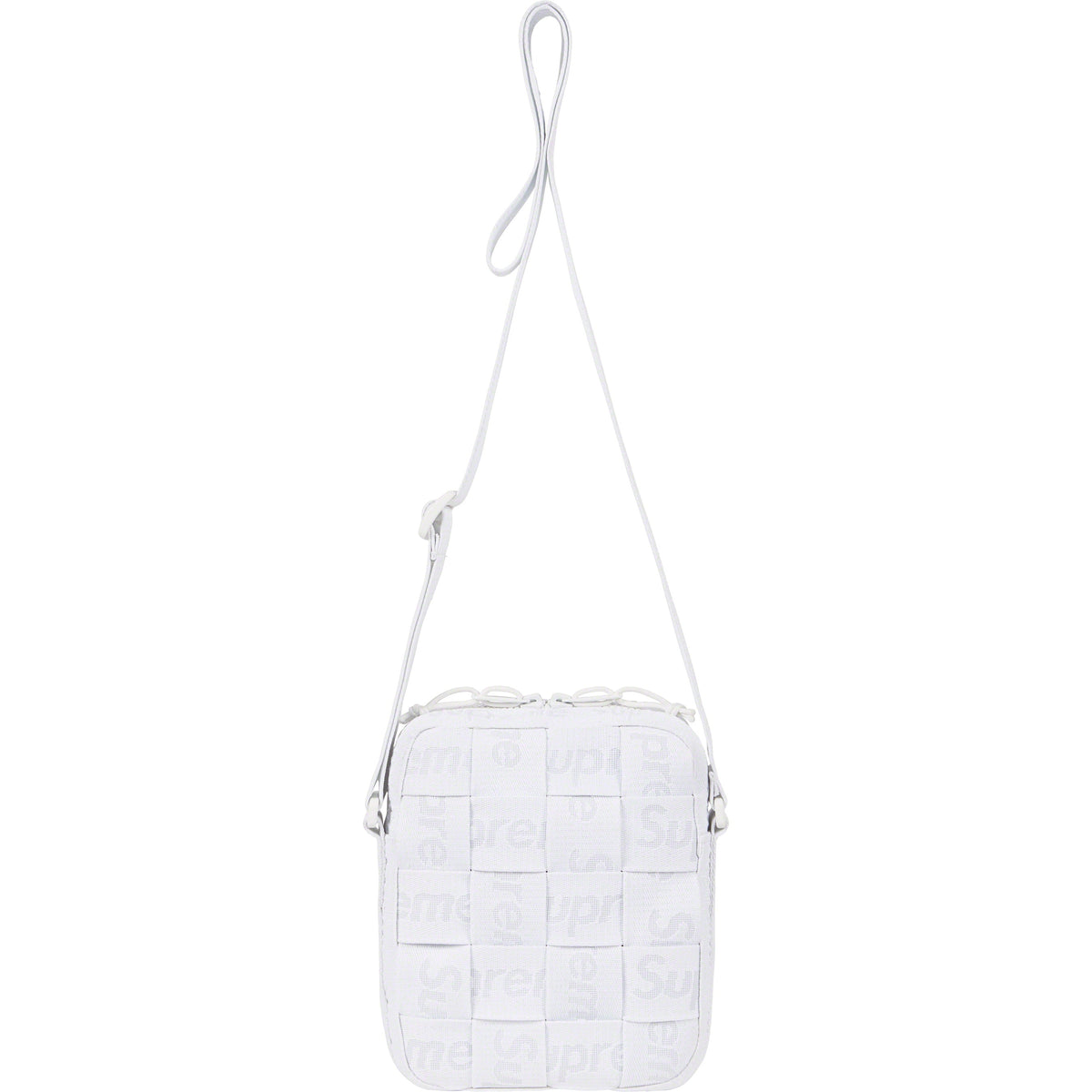 Supreme Woven Shoulder Bag White – BASEMENT_HK