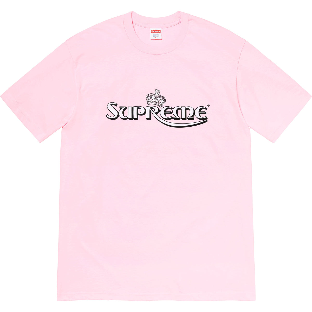 Supreme Crown Tee Pink – BASEMENT_HK