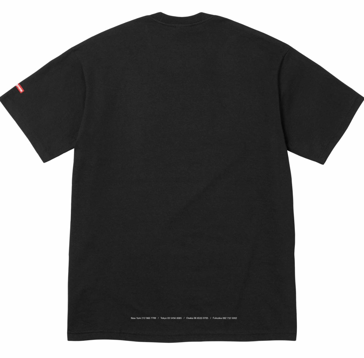 Supreme Tunnel Tee Black BASEMENT HK supreme-tunnel-tee-black-basement-hk