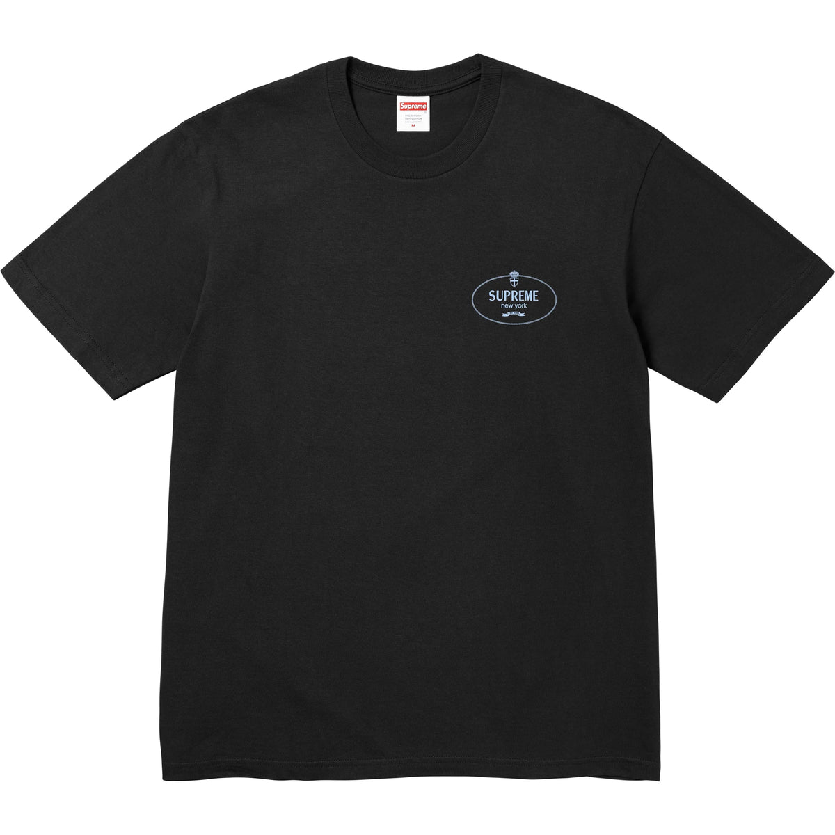 【Supreme】Tape T-Shirt★Black★25SS★ Supreme Tape Tee Black Men's - SS25 - US