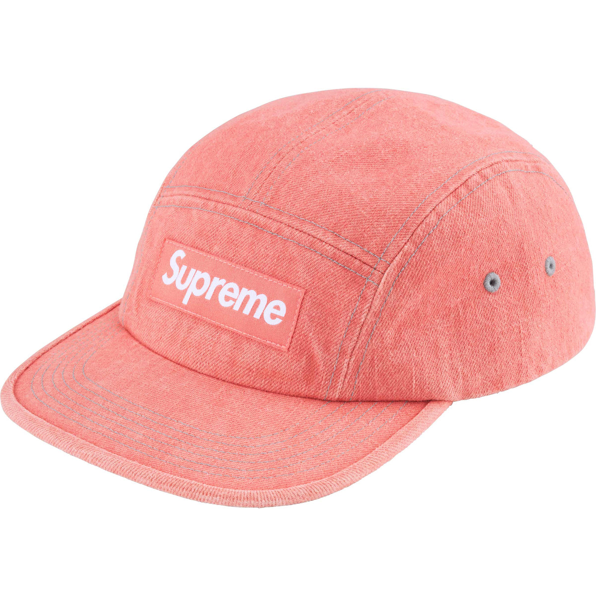 Supreme SS25 Denim Camp Cap Pink – BASEMENT_HK
