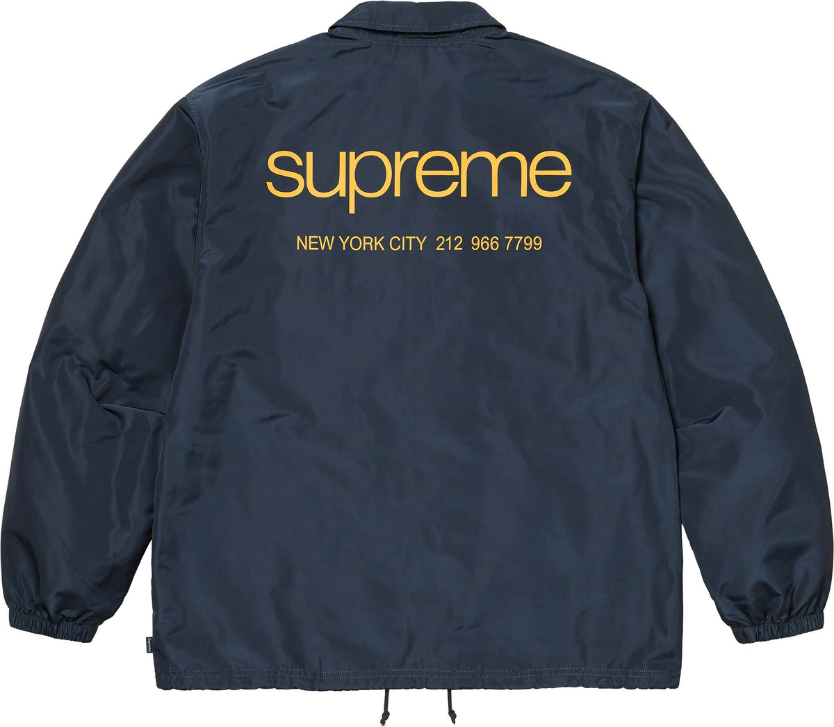 Supreme NYC Coaches Jacket Navy – BASEMENT_HK