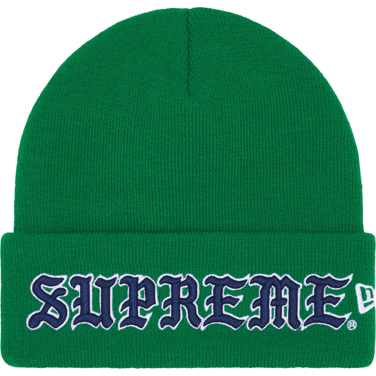 Supreme New Era® Old English Beanie Green – BASEMENT_HK