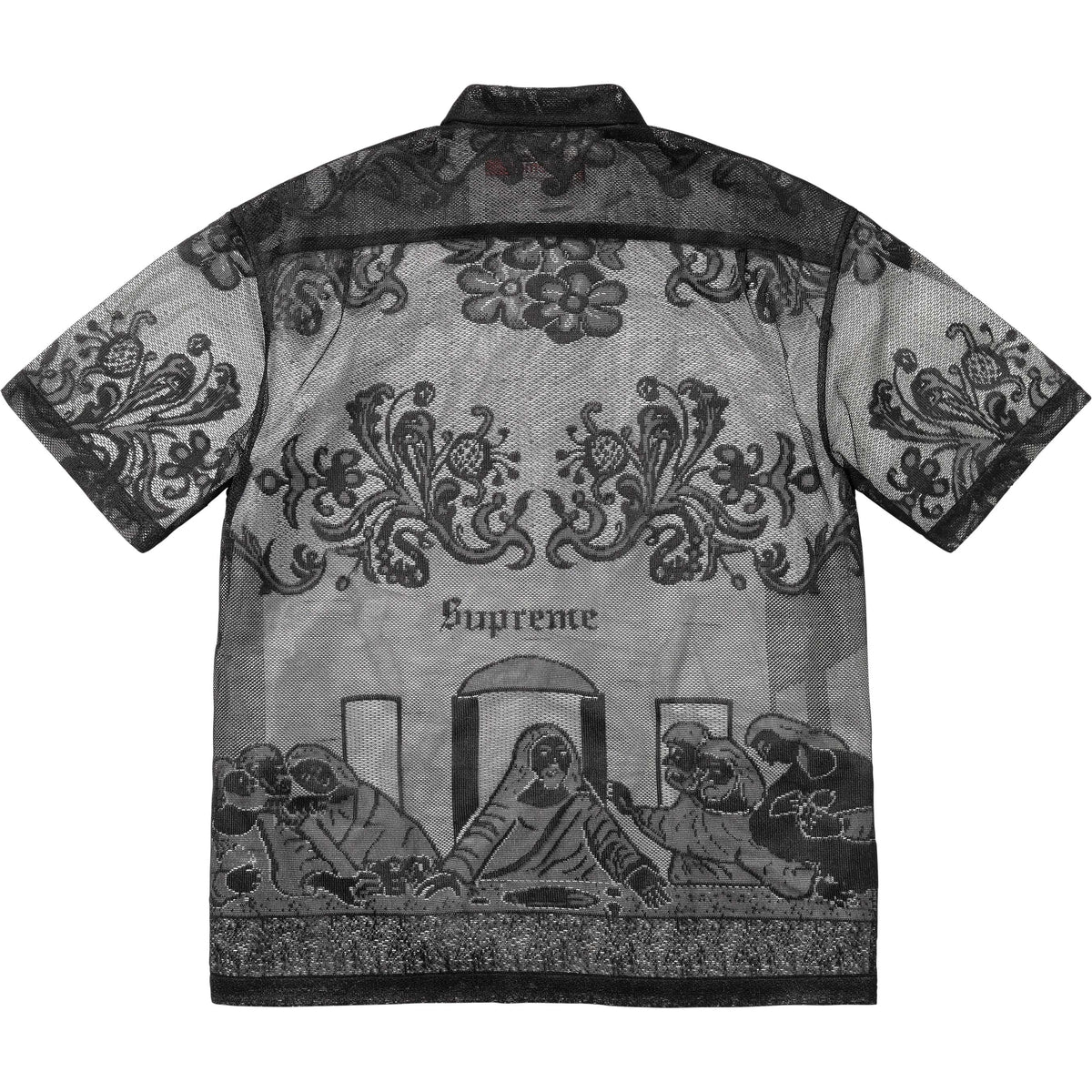 Supreme Last Supper Lace SS Shirt Black – BASEMENT_HK