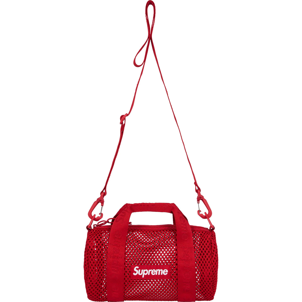 Supreme SS25 Mesh Mini Duffle Bag Red – BASEMENT_HK