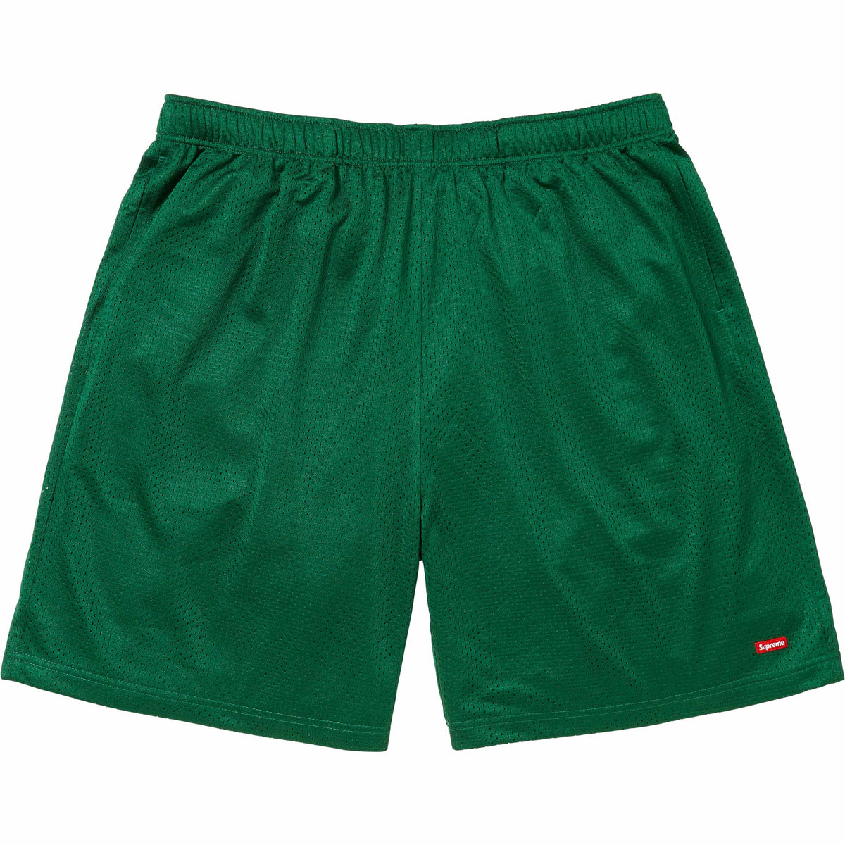 Supreme Small Box Baggy Mesh Short Green – BASEMENT_HK