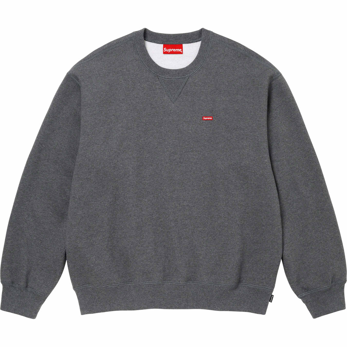 Supreme Small Box Crewneck Charcoal – BASEMENT_HK