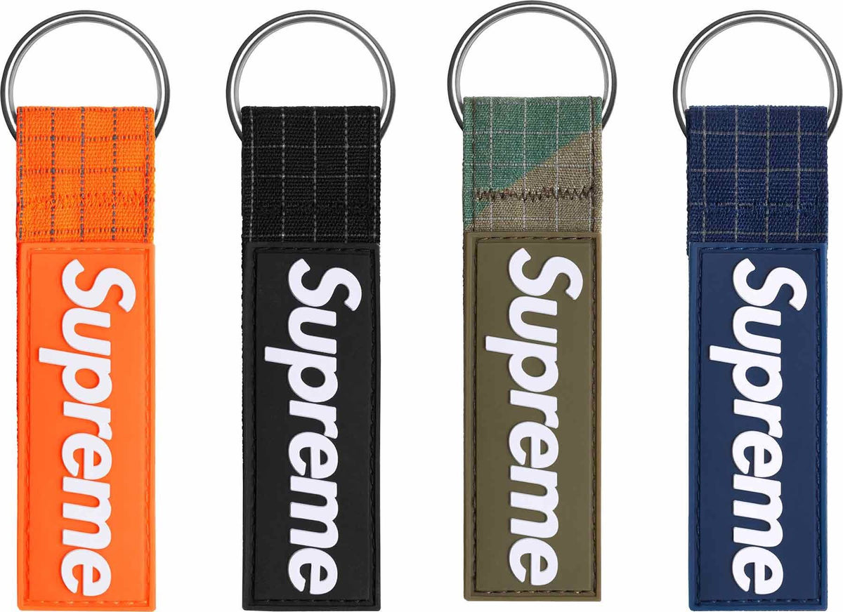 Supreme FW20 Webbing Keychain - 2024 Purple