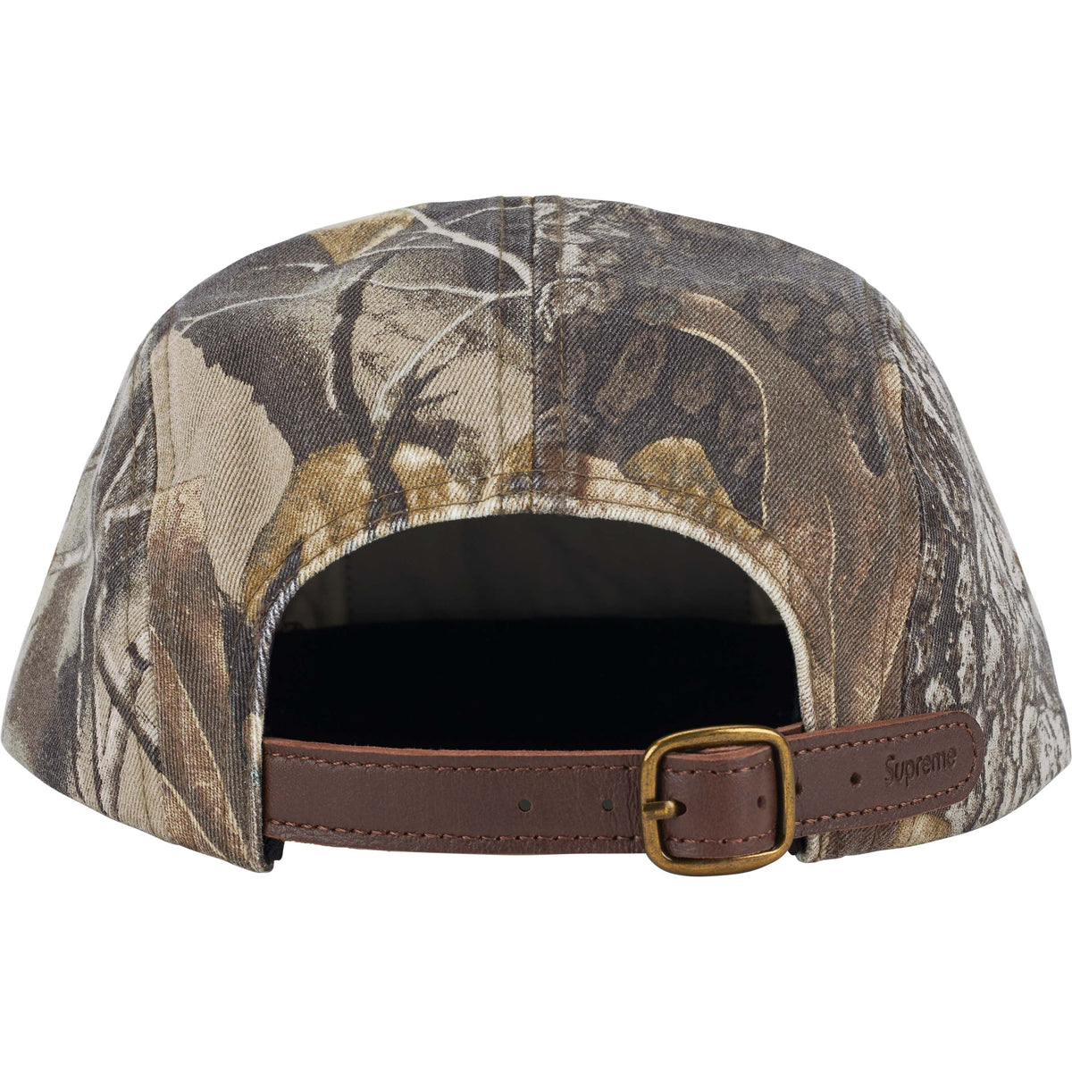 Buy Supreme Washed Chino Twill Camp Cap 'Realtree Hardwoods