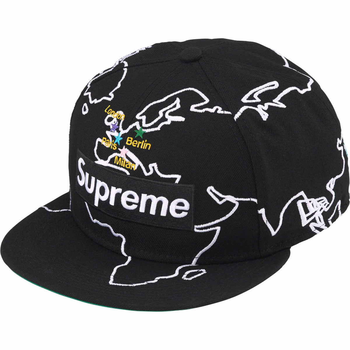 Supreme Worldwide Box Logo New Era® Black – BASEMENT_HK