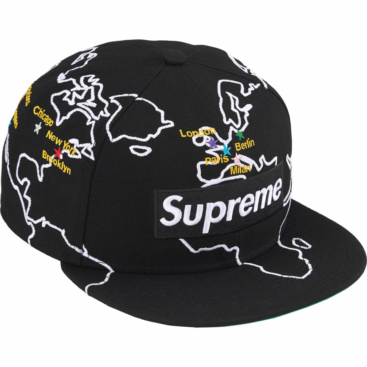 Supreme Worldwide Box Logo New Era® Black – BASEMENT_HK