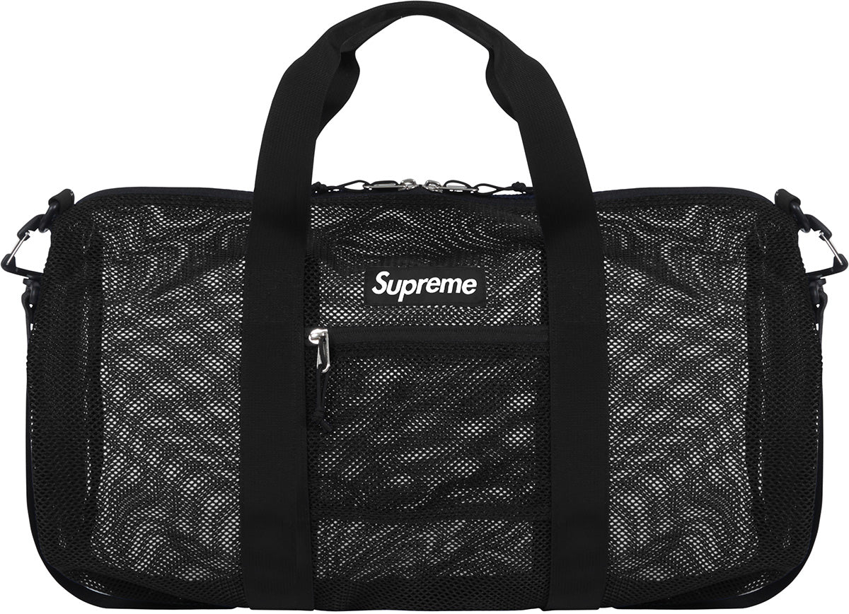 Supreme mesh clearance duffle bag