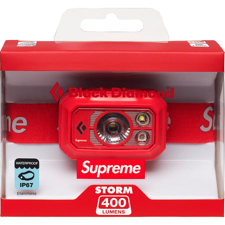 Supreme Black Diamond Storm 400 Headlamp – BASEMENT_HK