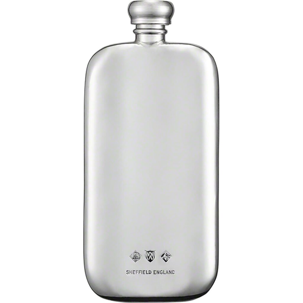Supreme pewter mini flask Supreme silver pewter flask 1.5 oz capacity Supreme Pewter Mini Flask ピューター ミニ フラスク