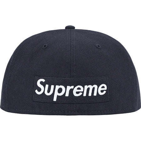 Supreme Reverse Box Logo New Era Navy