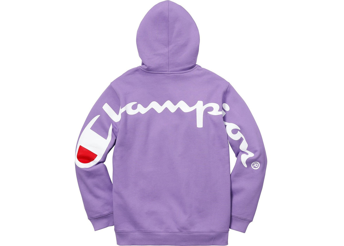 Purple Supreme Pullover Supreme Small Box Zip Up Hooded Sweatshirt