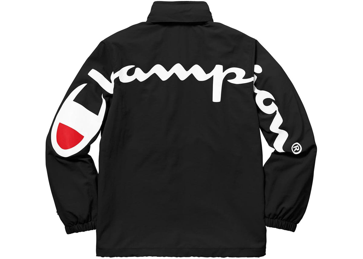 Supreme Champion Track Jacket Dark Black – BASEMENT_HK