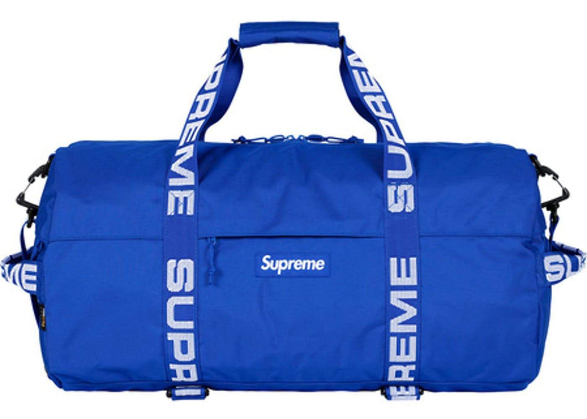 Supreme Duffle Bag (SS18) Black — Kick Game