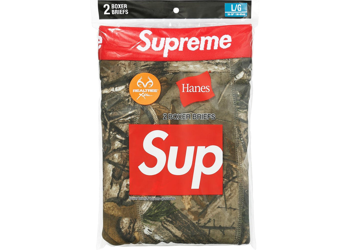 Supreme Hanes Realtree Boxer Briefs (2 Pack) Woodbine – BASEMENT_HK