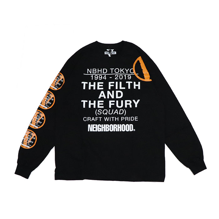 NEIGHBORHOOD X VLONE L/S Tee (Black)