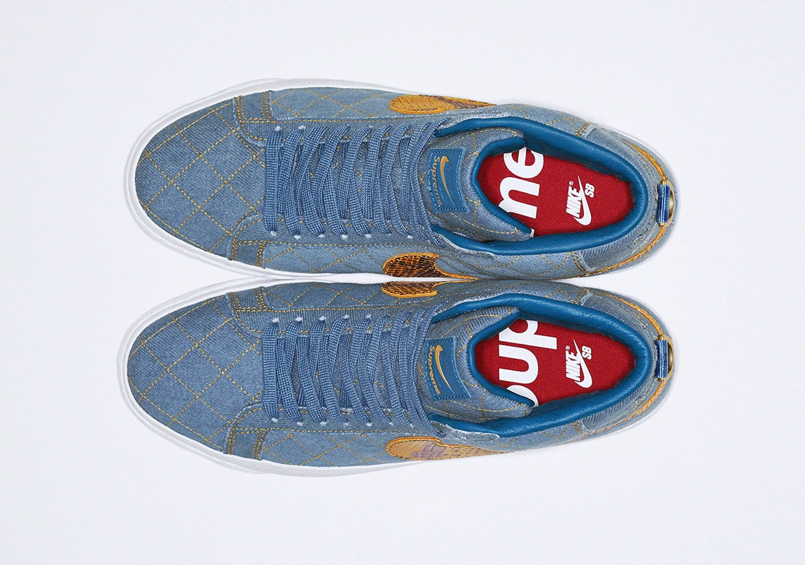 Supreme Nike SB Blazer Mid Denim – BASEMENT_HK