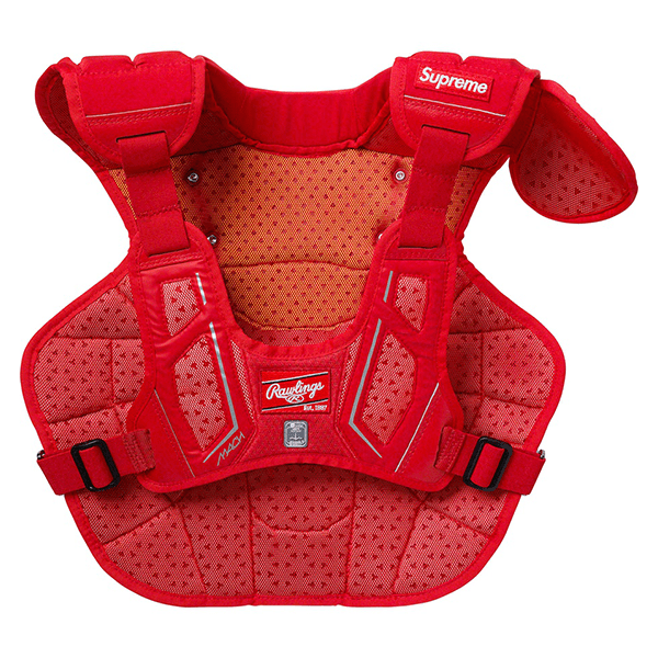 Supreme Rawlings Catcher's Chest Protector Red