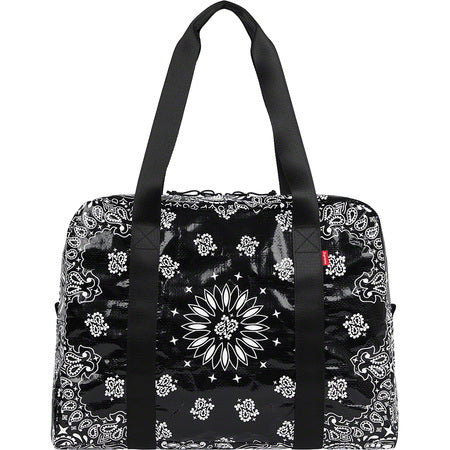 small black tarp Supreme Bandana Tarp Small Duffle Bag Black – BASEMENT_HK