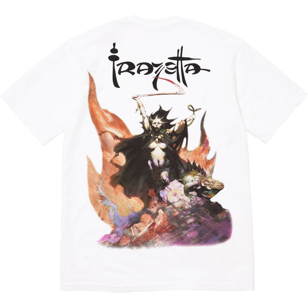 Supreme Frank Frazetta Woman With Scythe Tee White