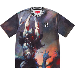 Supreme Frank Frazetta Soccer Jersey Death Dealer