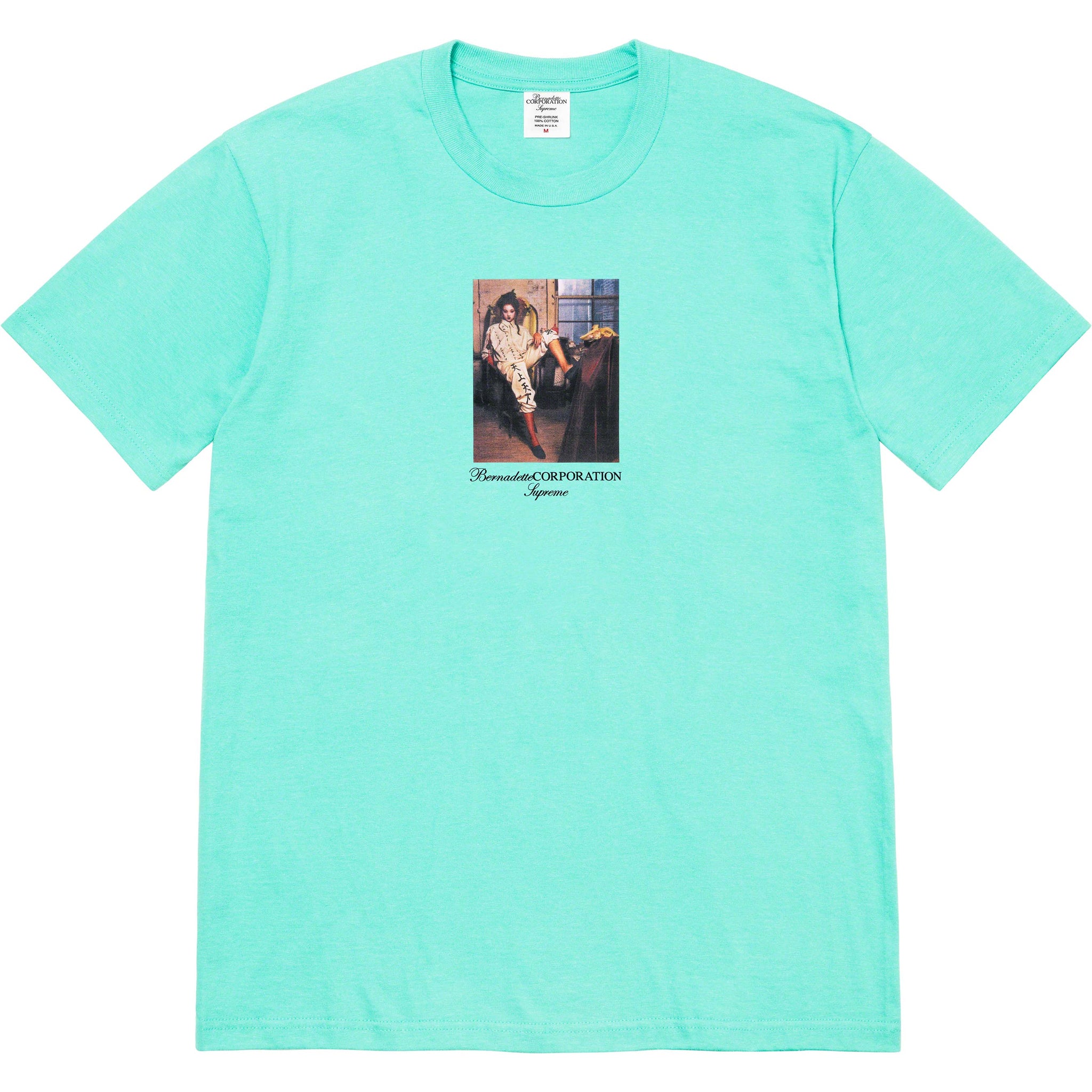 Supreme/Bernadette Corporation Fuck Tee Teal