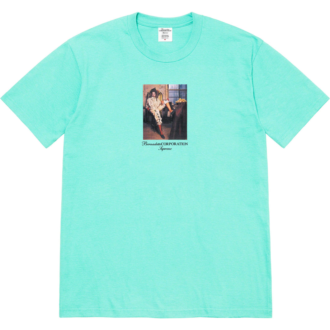 Supreme/Bernadette Corporation Fuck Tee Teal