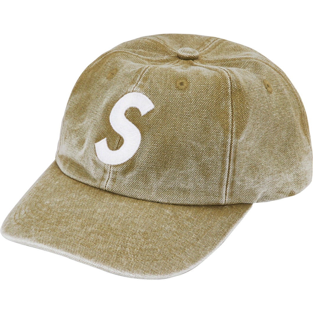 Supreme Pigment Canvas S Logo 6-Panel Olive – BASEMENT_HK