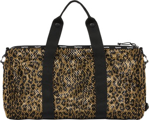 Supreme Mesh Duffle Bag Leopard