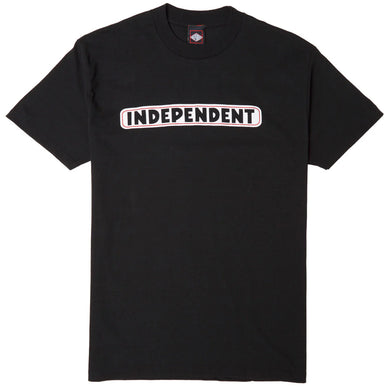Independent Bar Logo Baby Tee Black