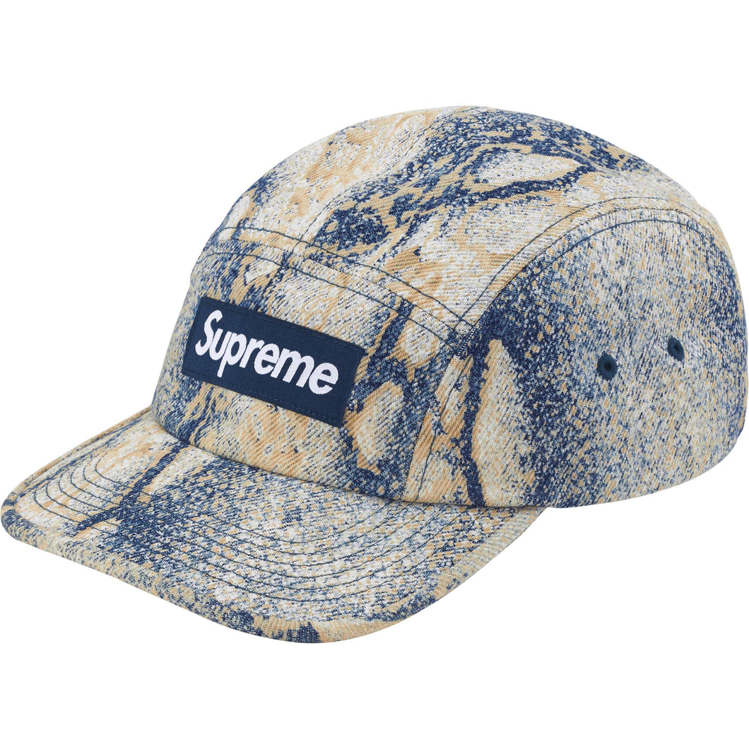 Supreme FW24 Denim Camp Cap Snake