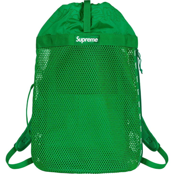 Supreme Mesh Backpack Green – BASEMENT_HK