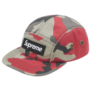 Supreme SS26 Military Camp Cap Red Camo – BASEMENT_HK