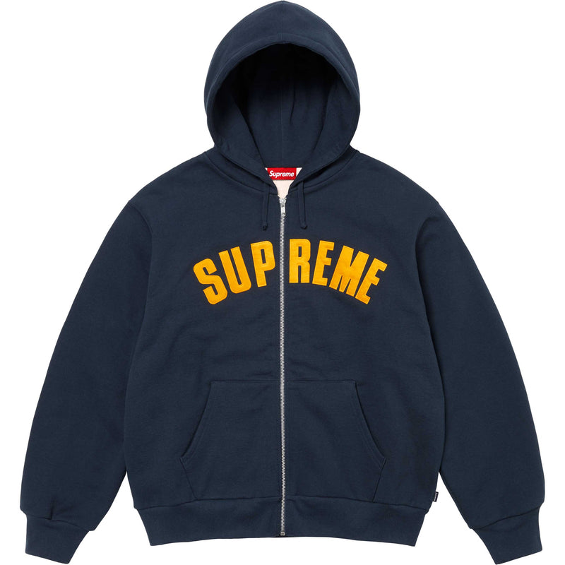 トップス supreme19fwPaneled Arc Hooded Sweatshirt Supreme Arc Thermal Lined Zip Up Hooded Sweatshirt Navy