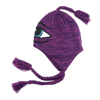 Toy Machine Sect Eye Eraflap Beanie Purple