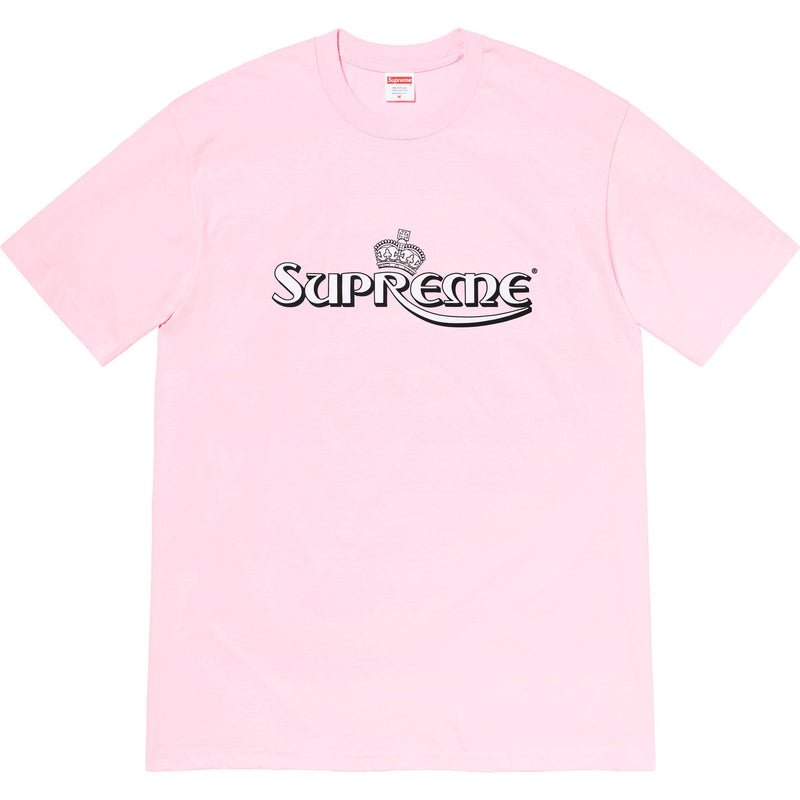 Pink best sale supreme tee