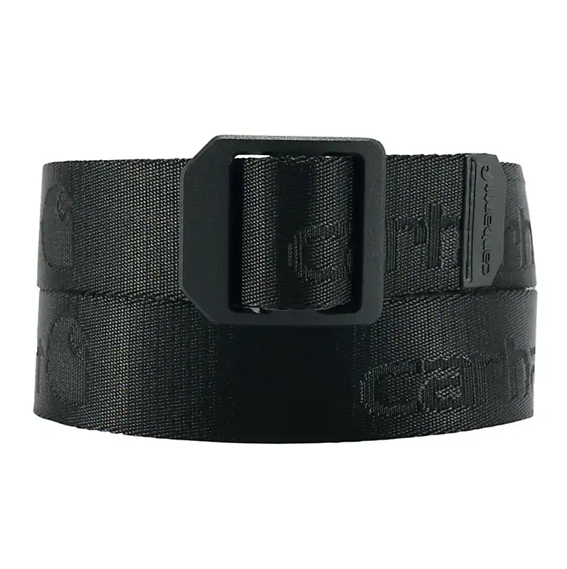Carhartt Nylon Webbing Ladder Lock Belt Black