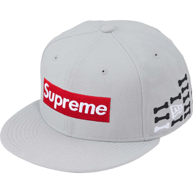 Supreme Bones Box Logo New Era® Grey