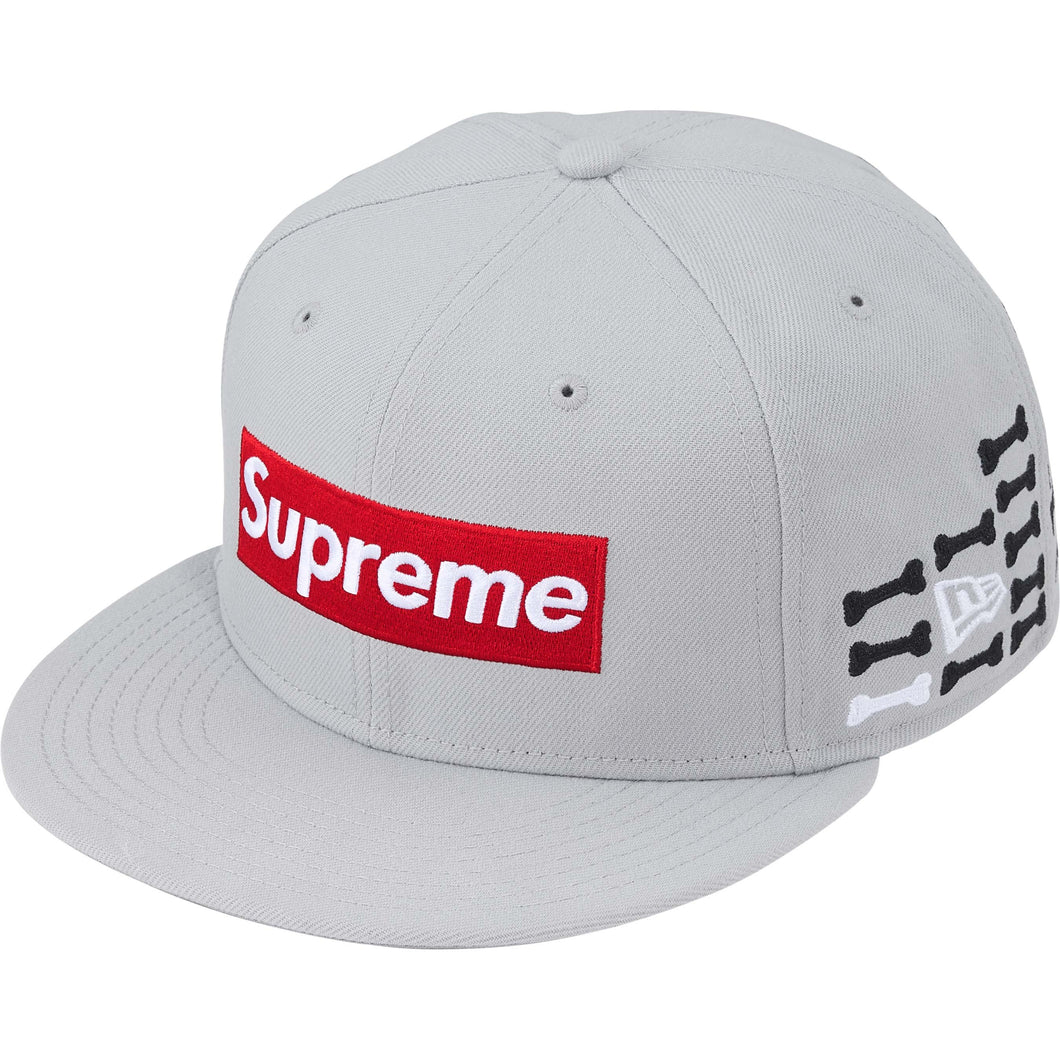 Supreme Bones Box Logo New Era® Grey