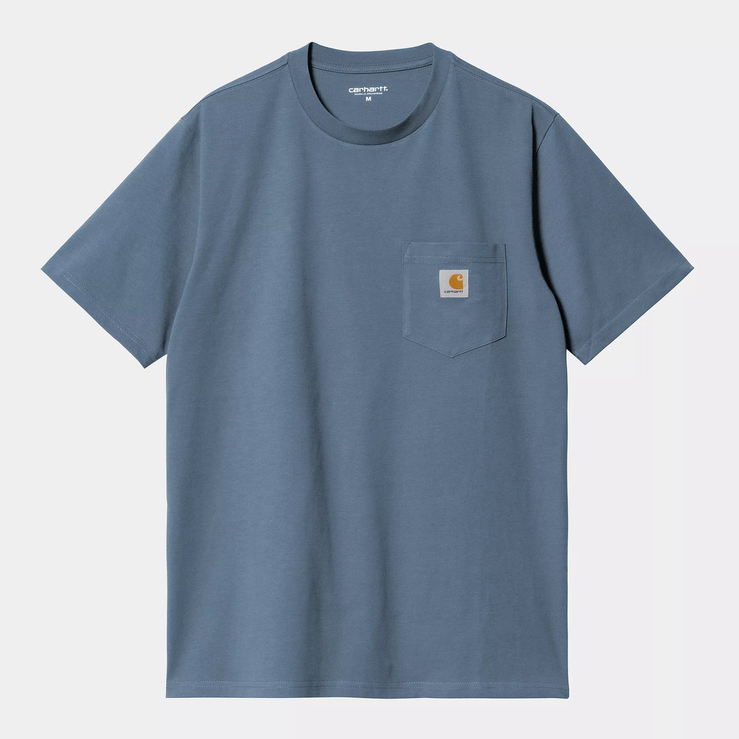 Carhartt Loose Fit Heavyweight SS Pocket Tee Bluestone