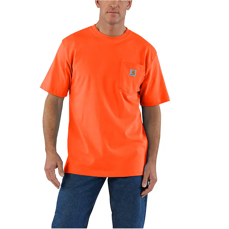 Carhartt Loose Fit Heavyweight SS Pocket Tee Orange