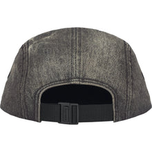 Supreme Denim Camp Cap Washed Black