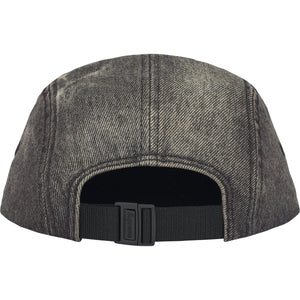 Supreme Denim Camp Cap Washed Black