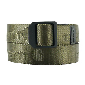 Carhartt Nylon Webbing Ladder Lock Belt Army Green