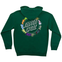 Santa Cruz Pokemon Power Dot Mens Hoodie Green